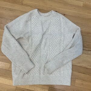 Gap cable knit sweater